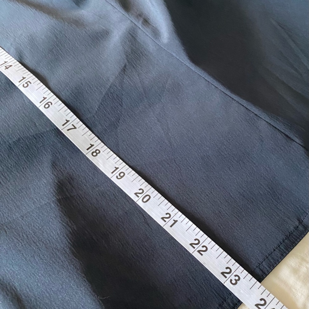 Denver Hayes INDIGO Dress Blouse, M Summer Sale - Picture 4 of 8